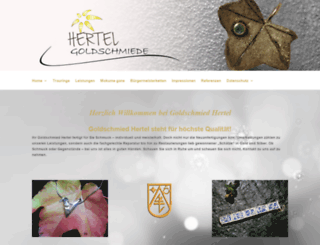 goldschmied-hertel.de screenshot