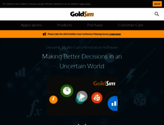 goldsim.com screenshot