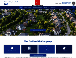 goldsmithpm.com screenshot
