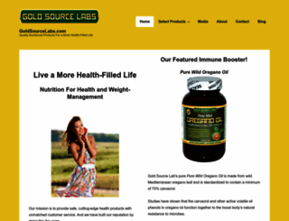 goldsourcelabs.com screenshot
