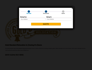 goldstandardrelocation.com screenshot