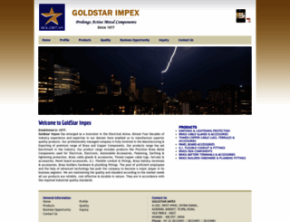 goldstarimpex.com screenshot