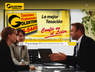 goldsteinpropiedades.com screenshot