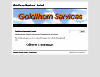 goldthorn.co.uk screenshot