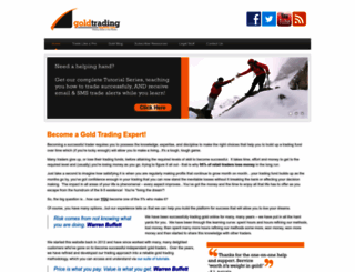 goldtradingexperts.com screenshot