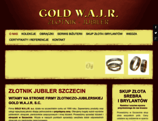 goldwajr.pl screenshot