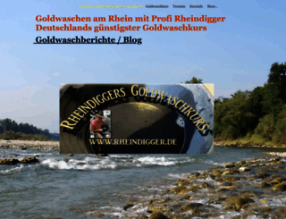 goldwaschen-am-rhein.de screenshot