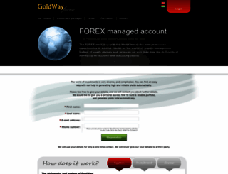 goldwayforex.com screenshot