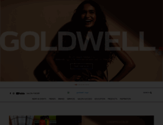 goldwell.de screenshot