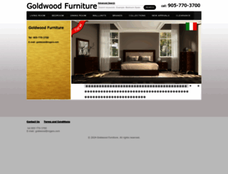 goldwood-furniture.com screenshot