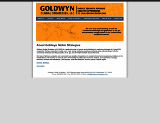 goldwynstrategies.com screenshot