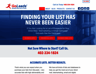 goleads.com screenshot