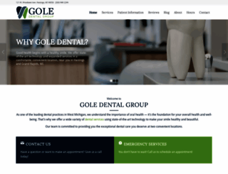 goledentalgroup.com screenshot