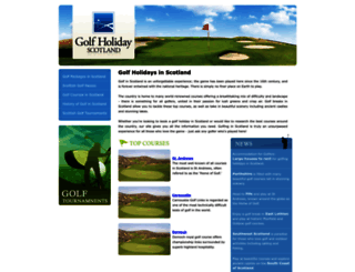 golf-holiday-scotland.com screenshot