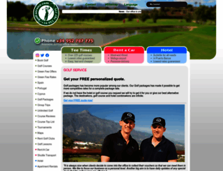 golf-service.com screenshot