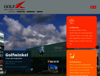 golf-x.nl screenshot