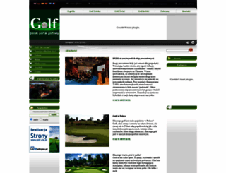 golf.aia.pl screenshot
