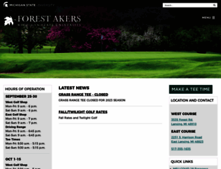 golf.msu.edu screenshot