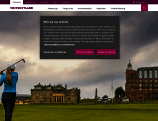 golf.visitscotland.com screenshot