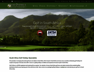 golf2africa.com screenshot