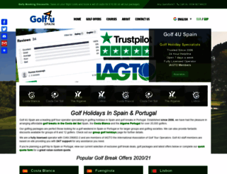 golf4uspain.com screenshot