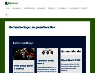 golfaanbieder.nl screenshot