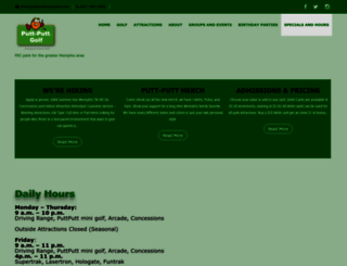 golfandgamesmemphis.com screenshot