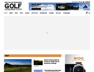 golfandlife.com.vn screenshot