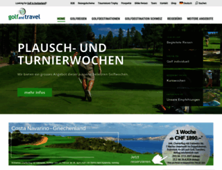 golfandtravel.ch screenshot