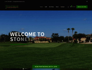 golfatstoneybrook.com screenshot