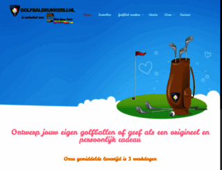 golfbaldrukkerij.nl screenshot