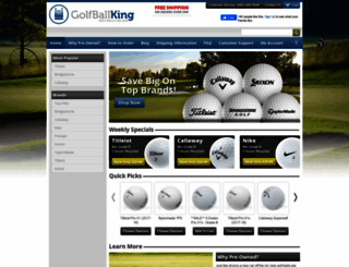golfballking.com screenshot