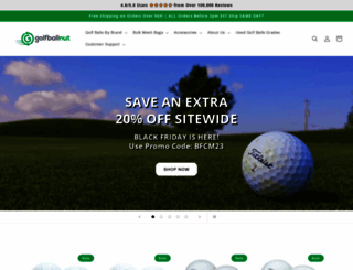 golfballnut.com screenshot