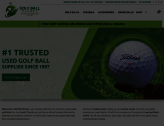 golfballplanet.com screenshot