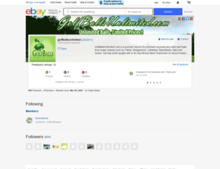 golfballsunlimited.com screenshot