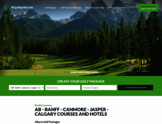 golfbanff.com screenshot