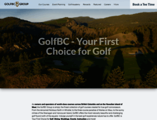golfbc.com screenshot