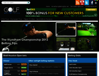 golfbettingtip.com screenshot