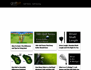golfbit.com screenshot