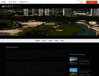 golfcancun.com screenshot
