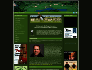 golfcapecod.com screenshot