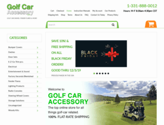 golfcaraccessory.com screenshot