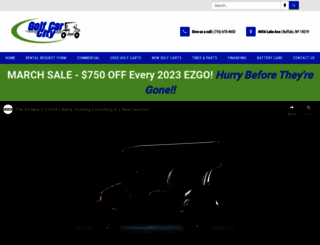 golfcarcity.net screenshot