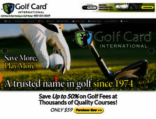 golfcard.com screenshot