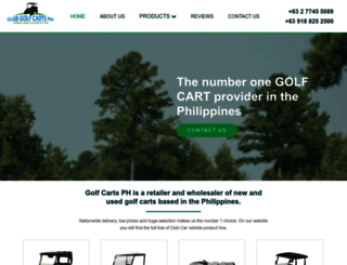 golfcarts.ph screenshot