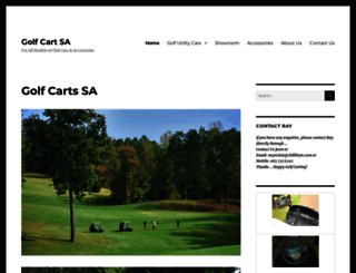 golfcartsa.co.za screenshot