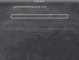 golfchannelthailand.com screenshot