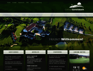 golfclub-gerolsbach.de screenshot