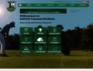 golfclubtraunsee.com screenshot