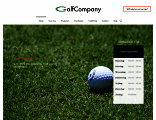 golfcompany.nl screenshot